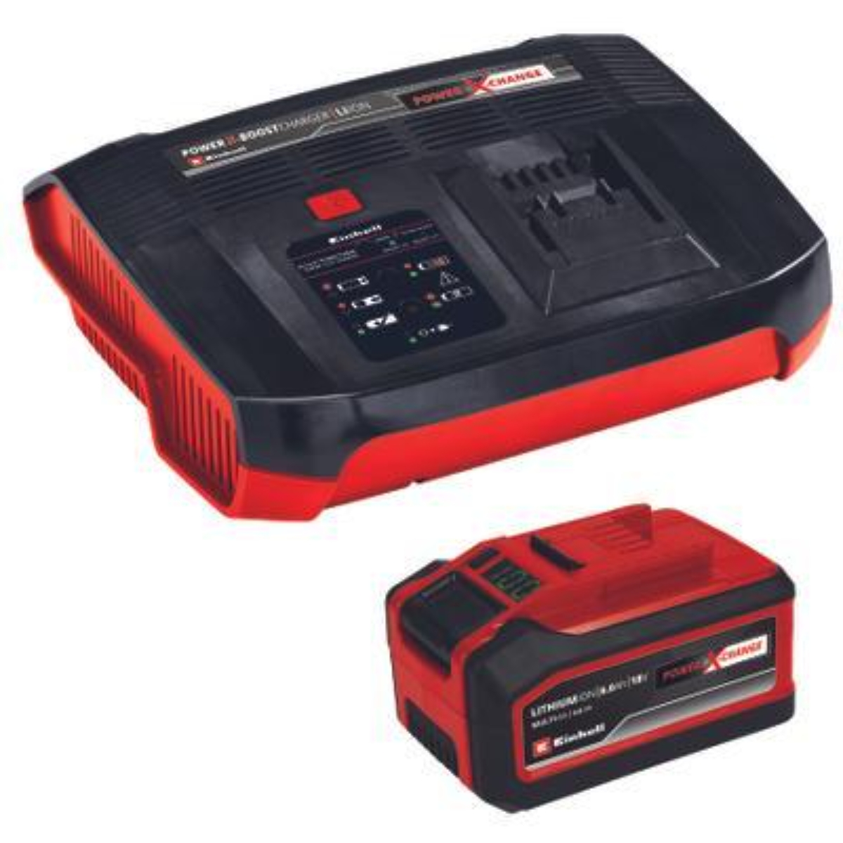 Aku set baterija 4-6Ah i punjač 6A Boostcharger Einhell 18V 4512143