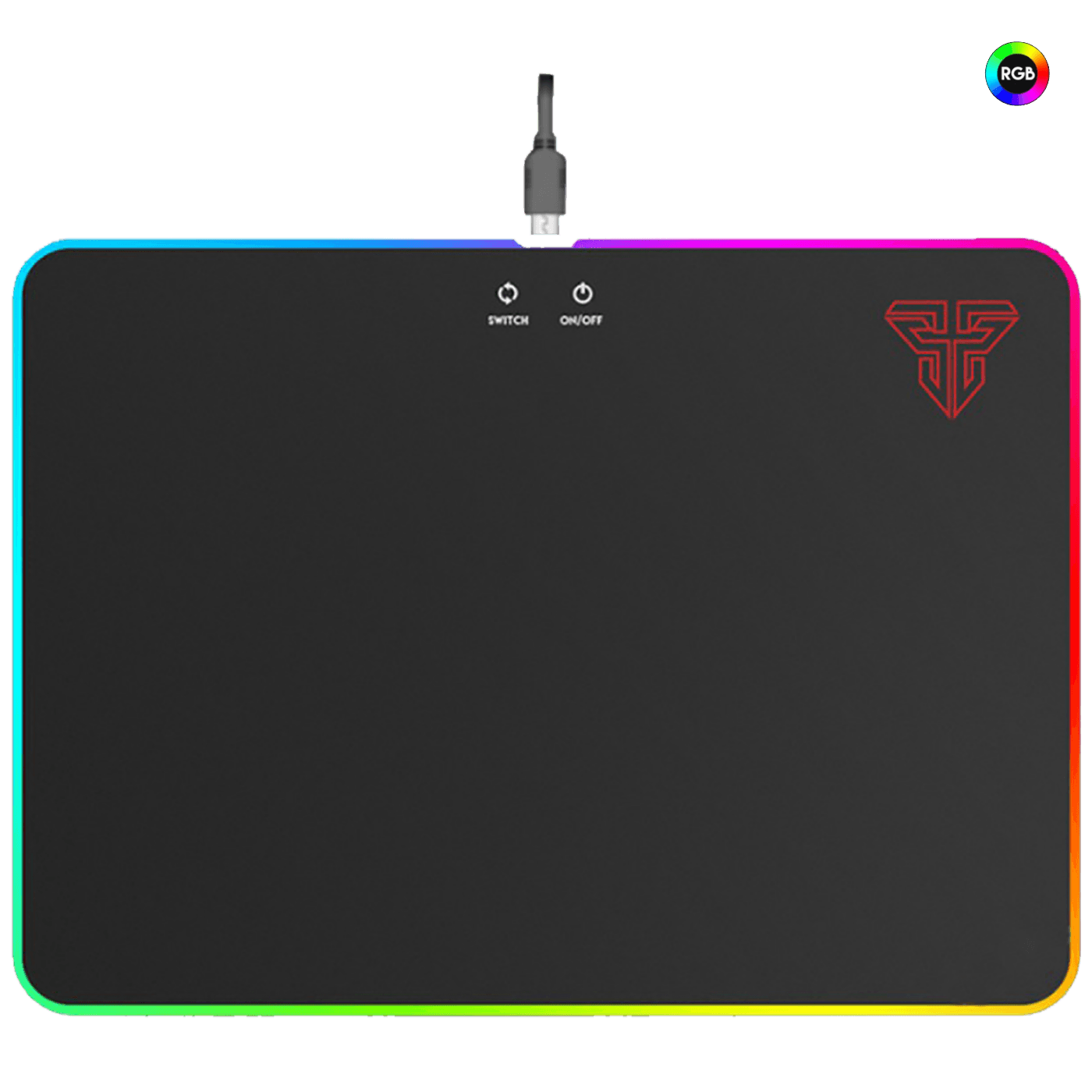 Fantech Podloga za miš, 355 x 255 x 6 mm, RGB - MPR350 Aurora