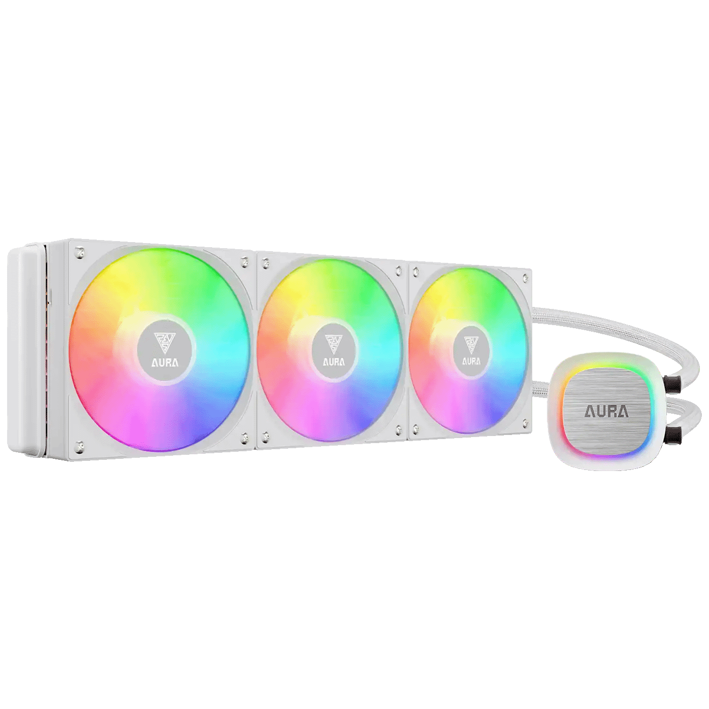 Gamdias Vodeno hlađenje za CPU, RGB - Gamdias Aura GL360 WH V2