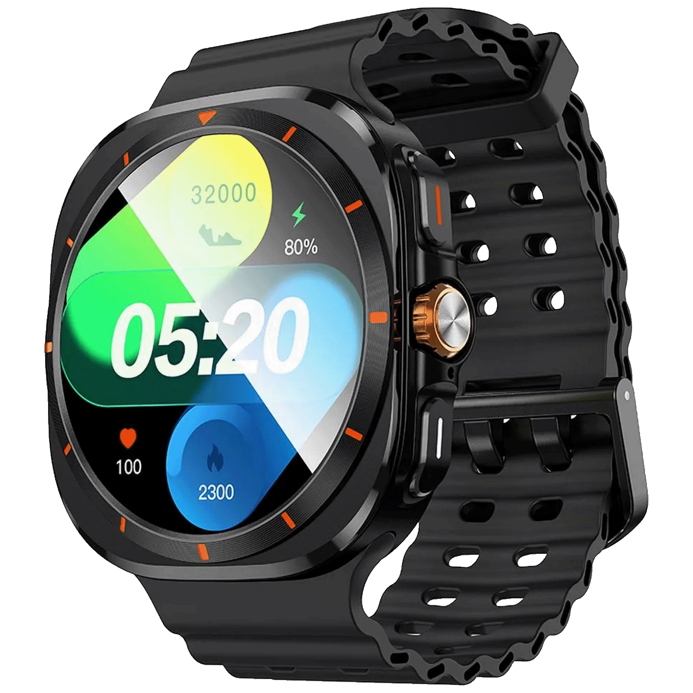 hoco. Pametni sat, 1.5" zaslon, Bluetooth, IP67 - Y29 Black