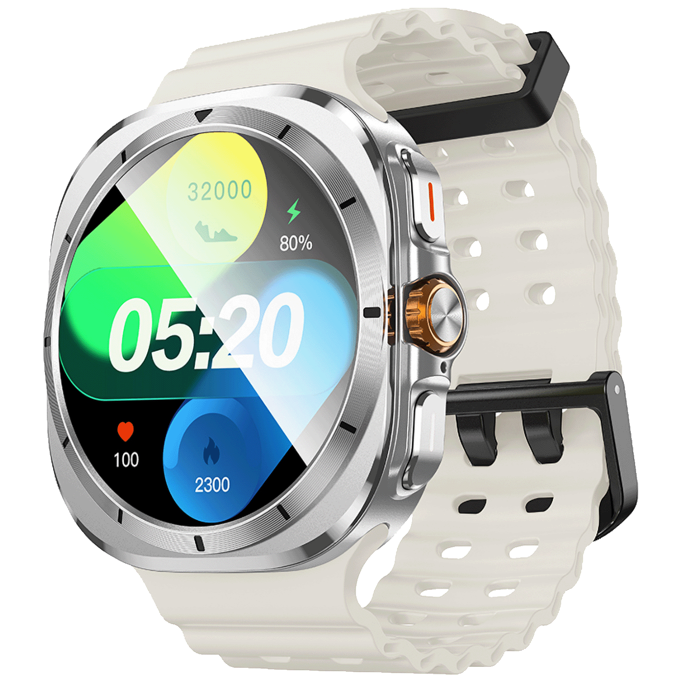 hoco. Pametni sat, 1.5" zaslon, Bluetooth, IP67 - Y29 Silver