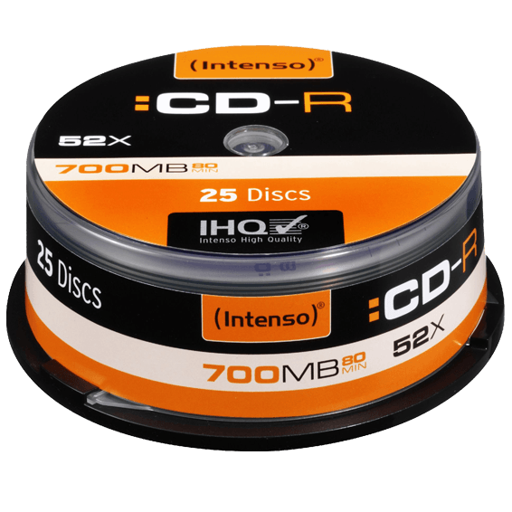 (Intenso) CD-R 700MB (80 min.) pak. 25 komada Cake Box - CD-R700MB/25Cake