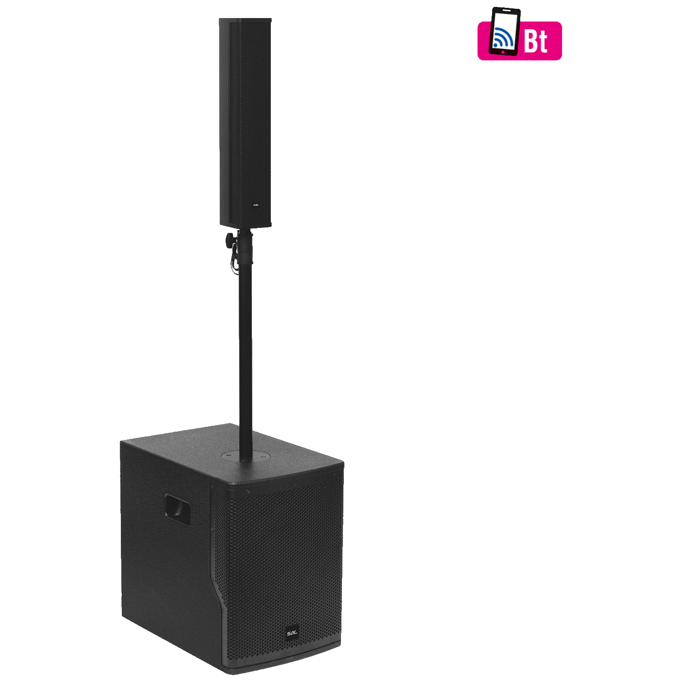 SAL Zvučna kutija, aktivna, bass/satelit, 800W / 400W, Bluetooth - PAS10W43S