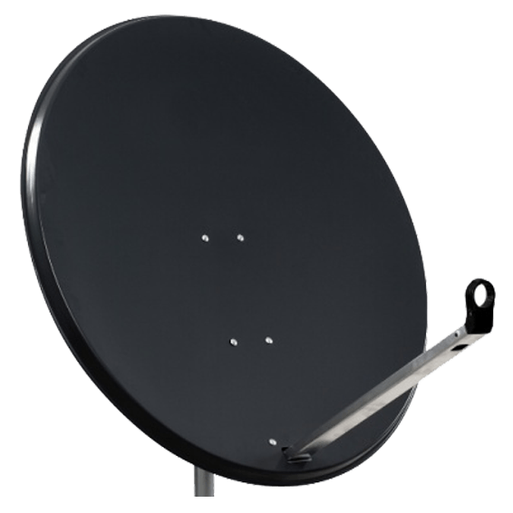 Falcom Sat. Antena 97cm, Triax leđa i pribor, boja Anthracite - 97A TRX