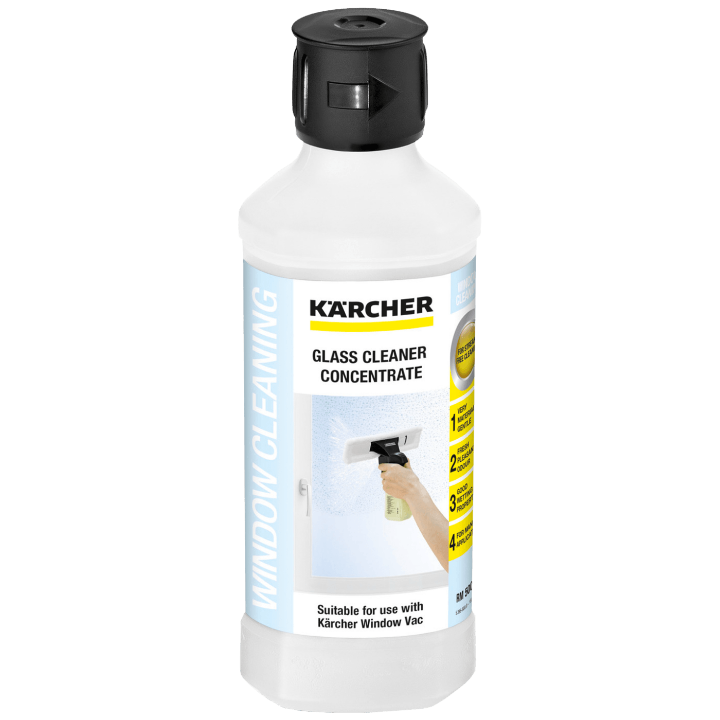 Karcher Sredstvo za čišćenje stakla, 0.5 lit - RM 500