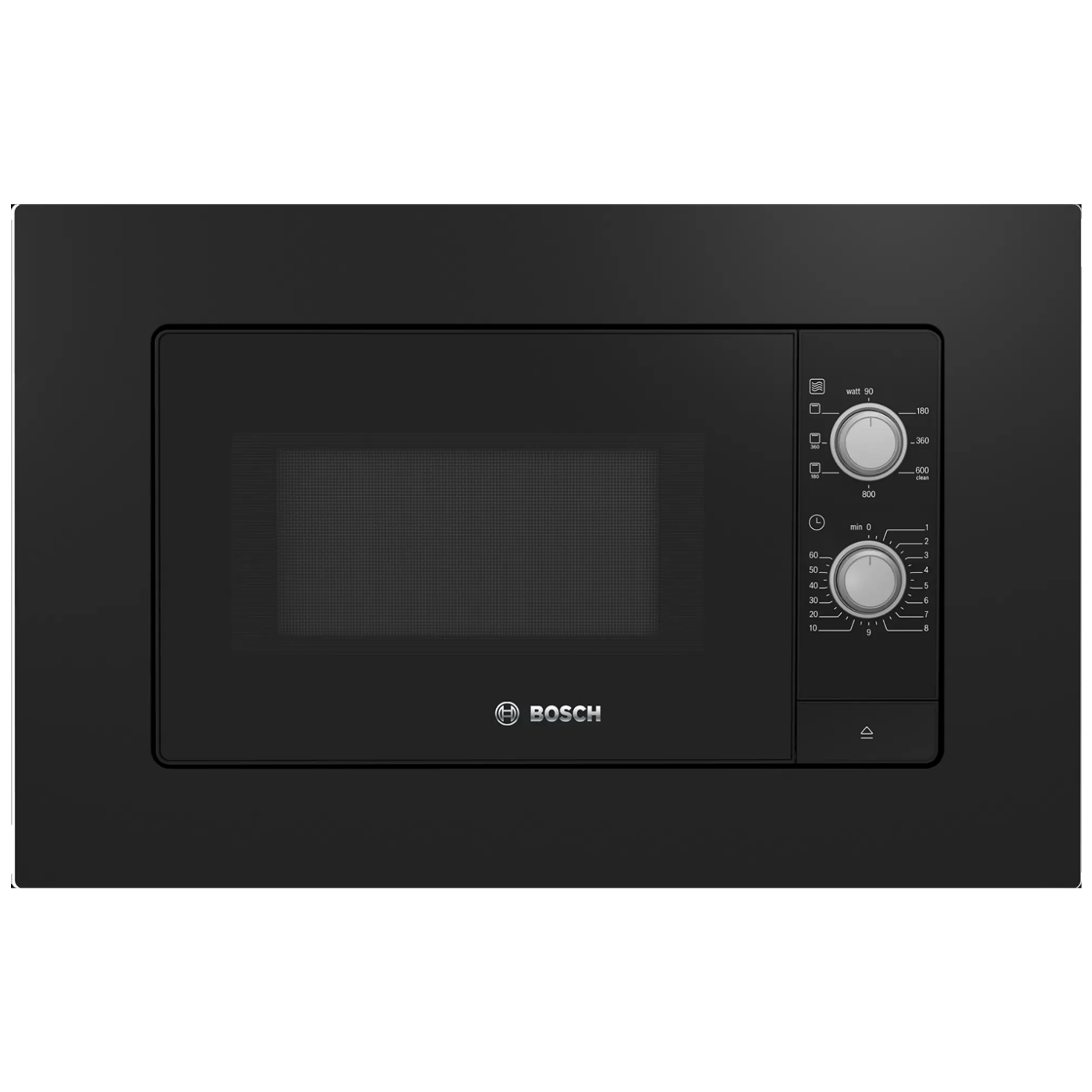 Bosch Ugradbena mikrovalna pećnica, 800 W, kapacitet 20 l, crna - BEL620MB3