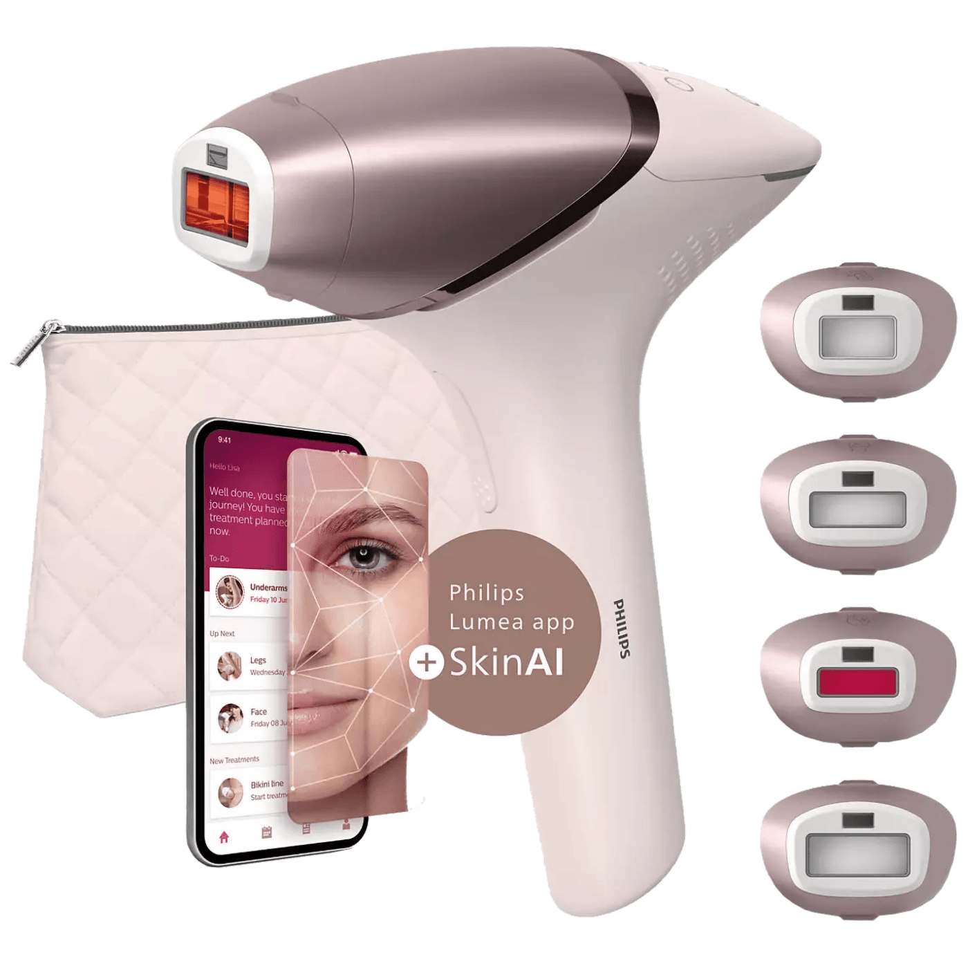 Philips Aparat za uklanjanje dlačica, Lumea IPL 9900 Series - BRI977/00