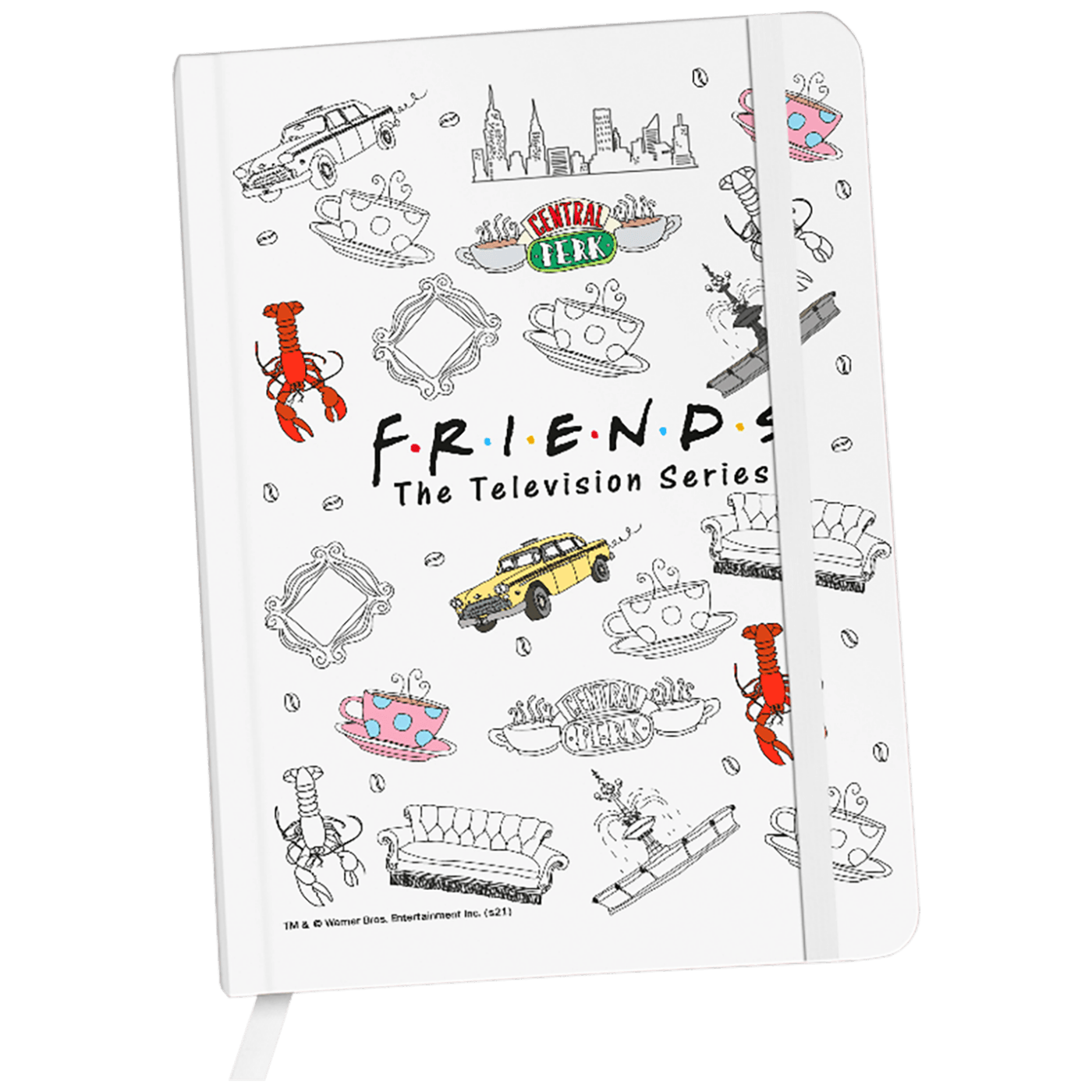 Friends Rokovnik, Friends, A5, 96 listova - Notes Friends 011