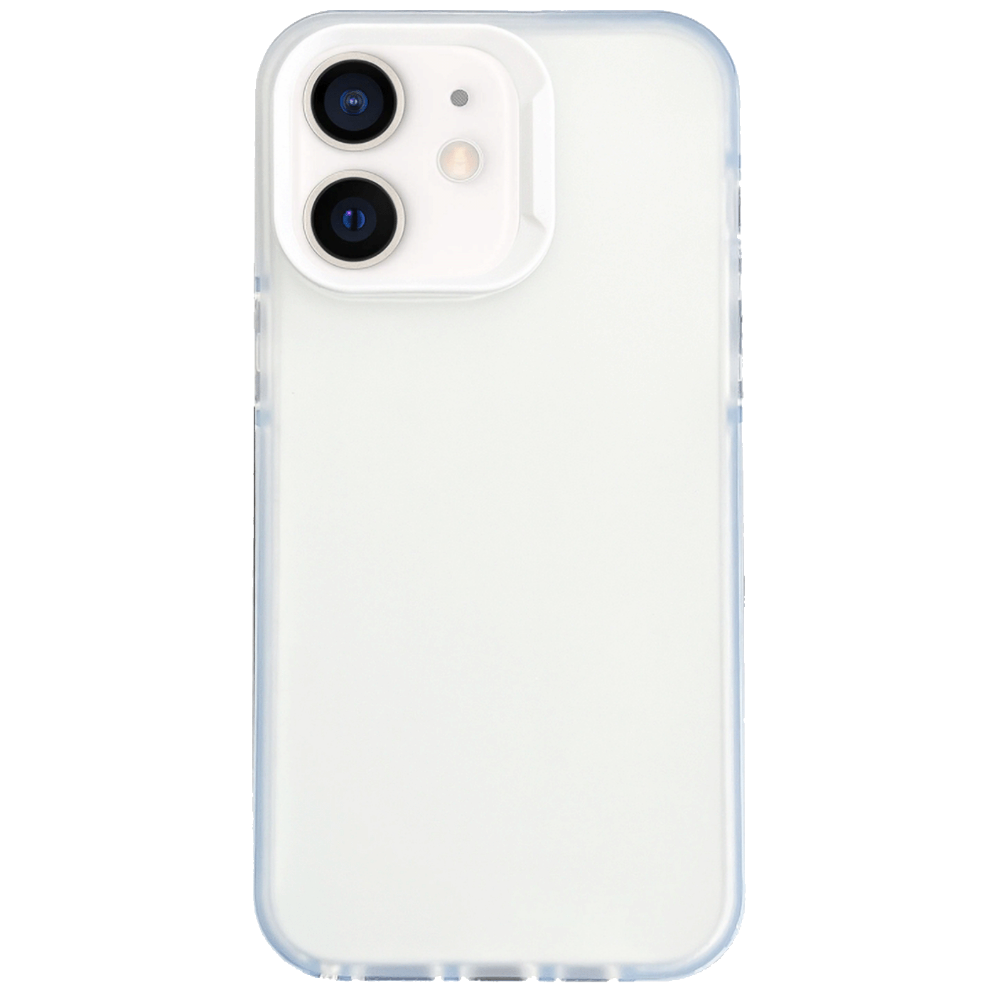 Apple Maska za iPhone 12, 2u1, Transparent - Frosted TPU Phone Case iPhone 12