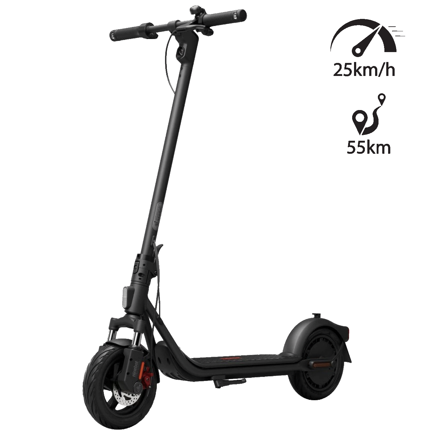 Segway Električni Romobil, 10" točkovi, 25 km/h, Domet 55 km - F2 E II