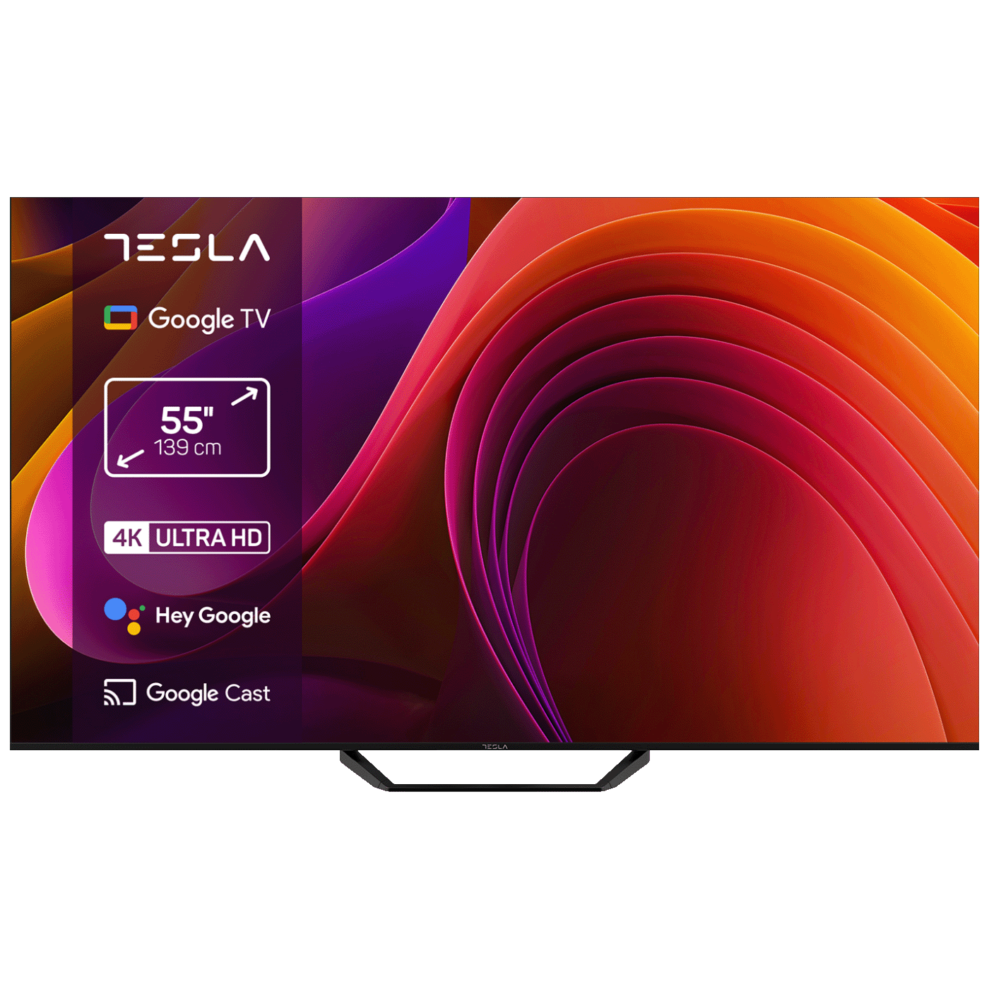 Tesla Televizor Smart LED 4K UltraHD 55", Google TV - 55E655BUS