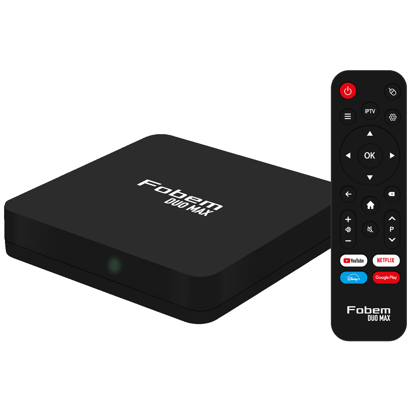 Fobem Prijemnik IPTV@Android, 4K, 2GB/32GB, WiFi 2.4/5GHz - Duo Max