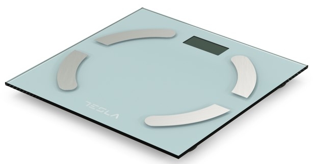 TESLA Pametna vaga BS301WXKapacite 180 kg; jedin: kg/lb; Napajanje: 2XAAA baterija