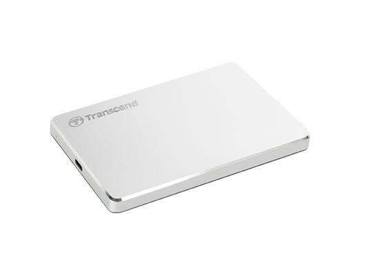 Transcend HDD 2TB StoreJet C3SPortable,Type-C,Silver