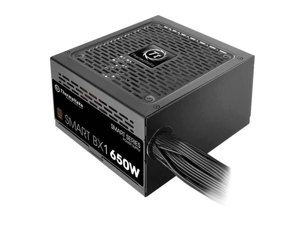 Thermaltake PSU Smart BX1 650wBronze, non modular PSU, 80+,12cm Hydraulic bearing fan