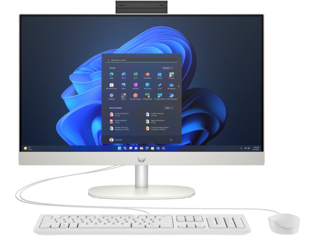 HP ProOne 245 G10 R7 OS23,8" NT,Ryzen 7 7730,16GB,512GB,Win 11 pro,bijeli, 3 godine garancije
