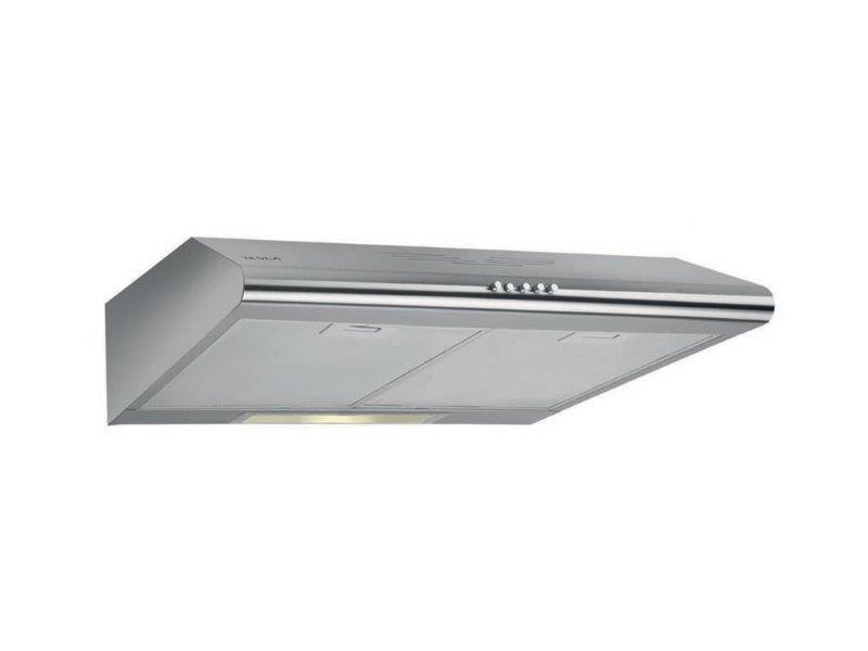 TESLA Podugrad. napa DB600SXusisna snaga 280 m3/h; motor150W; 3 brzine; 1 halogena; 62 dB