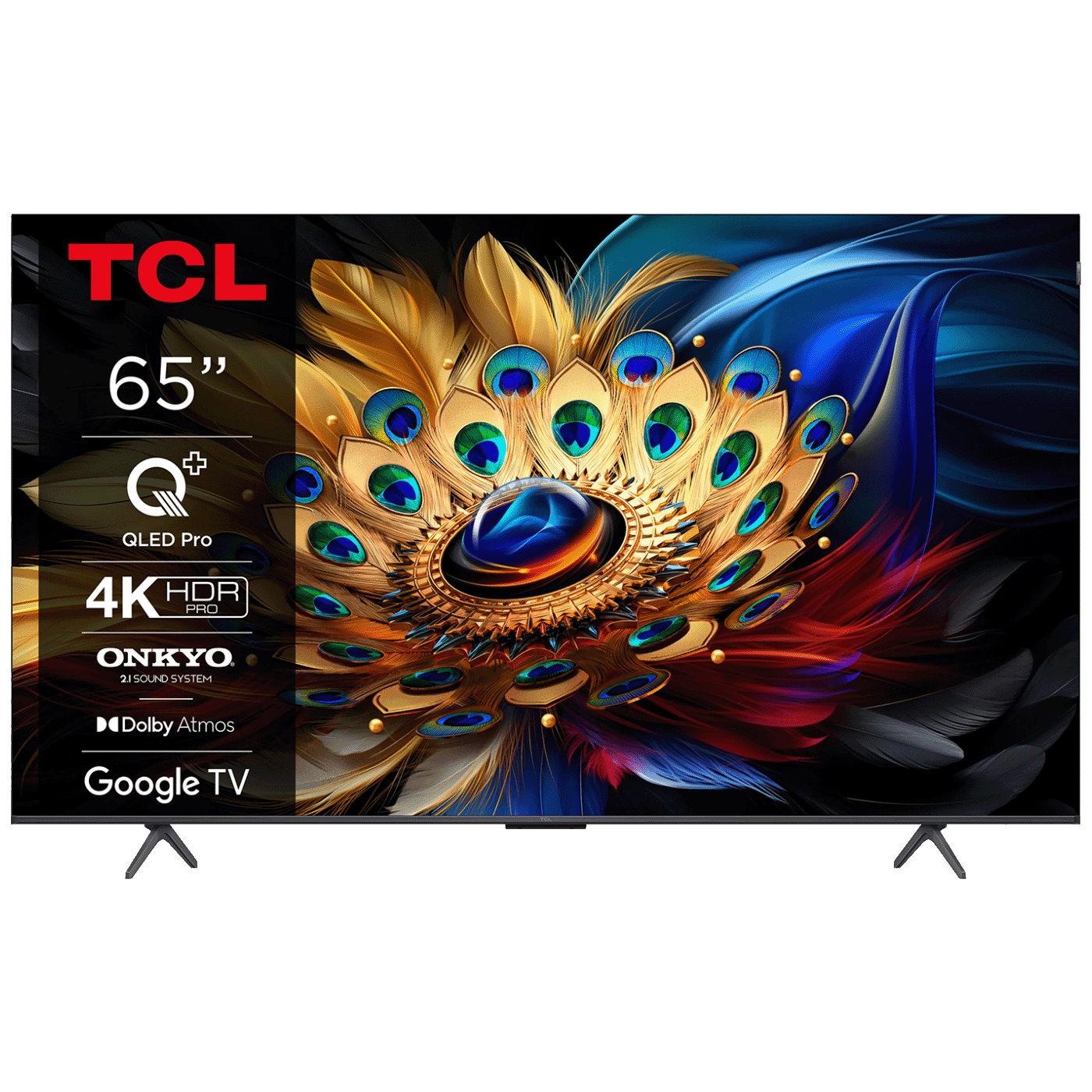 TCL Televizor Smart QLED 4K UltraHD 65", Google TV - 65C655