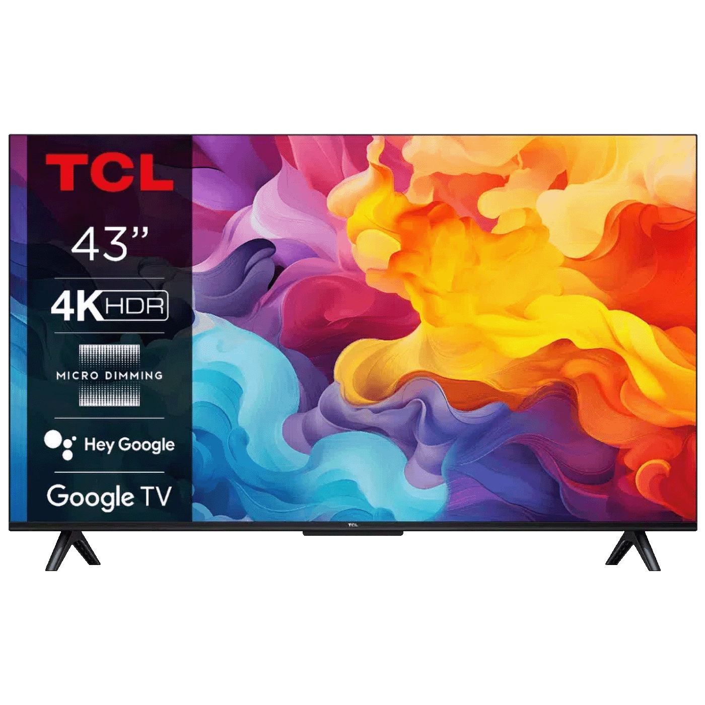 TCL Televizor Smart LED 4K UltraHD 43", Google TV - 43V6B