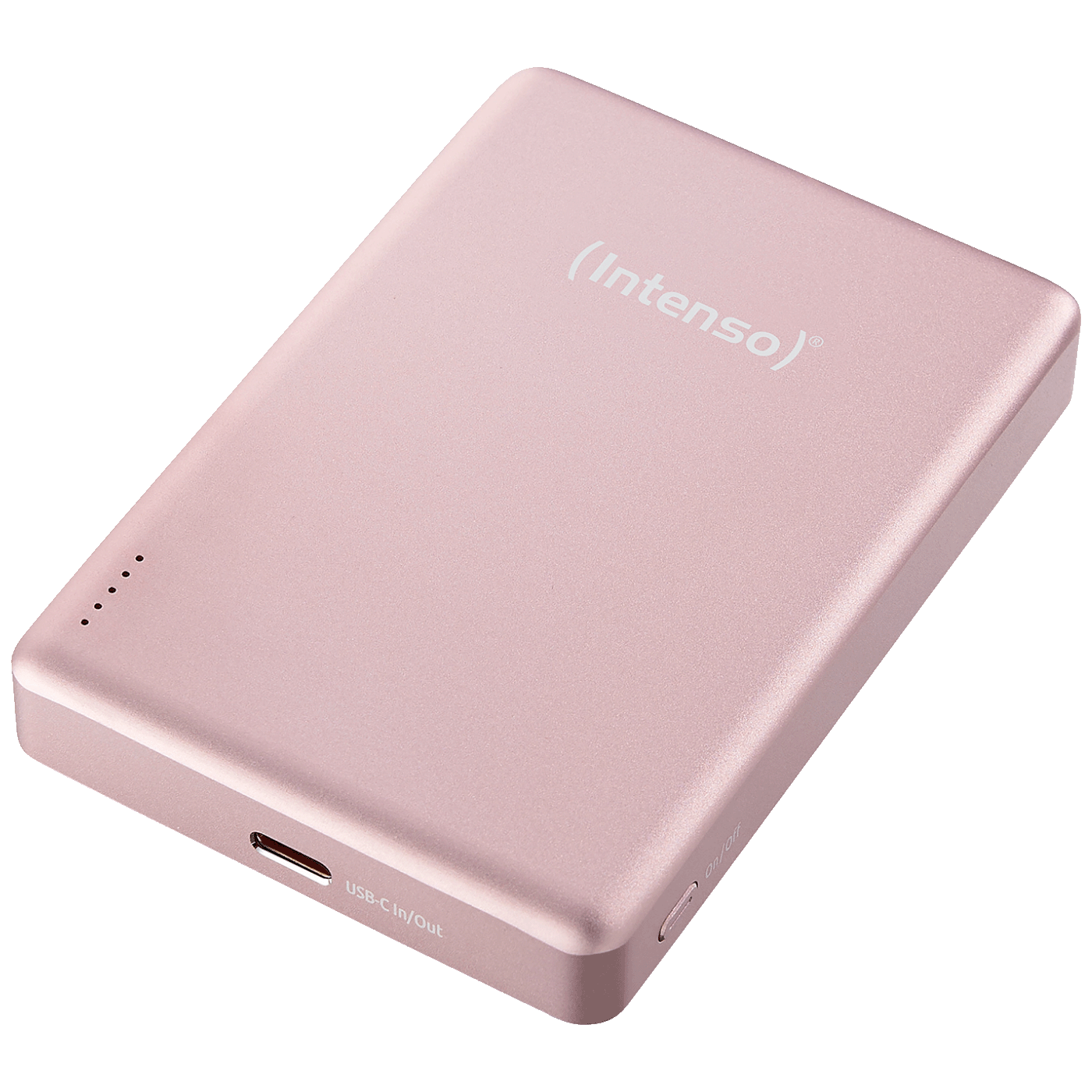 (Intenso) Prijenosni punjač za mobitele i tablete 10000mAh, bežični - POWERBANK MW10000 Rose