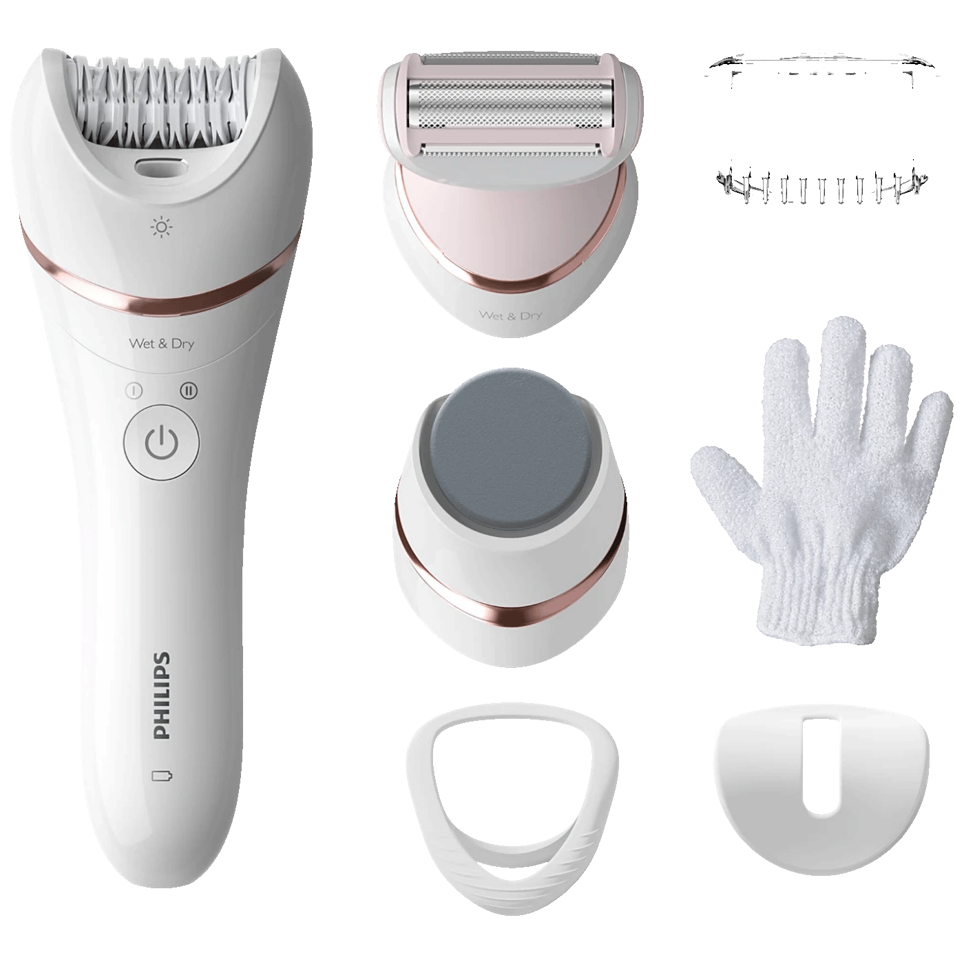 Philips Epilator za suhu i mokru kožu, Series 8000 - BRE730/10