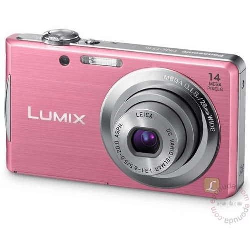 PANASONIC DIGITALNI FOTOAPARAT DMC FS16 EP-P ROZI