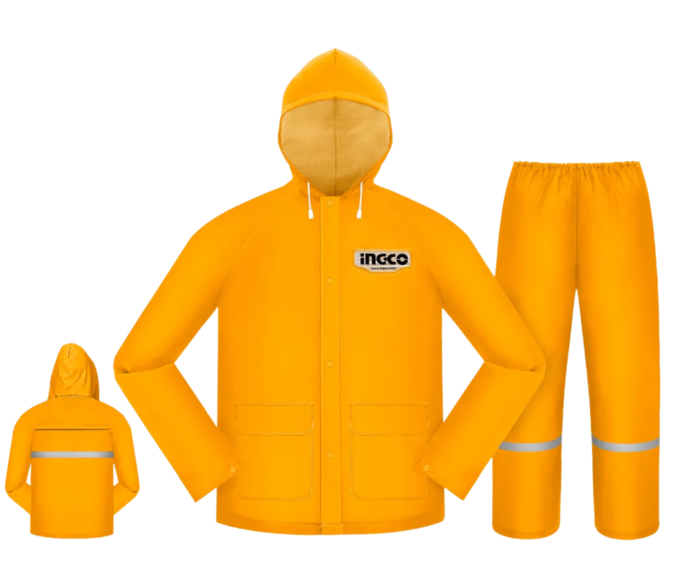 INGCO KIŠNA JAKNA+HLAČE ŽUTA VEL. L HRCTSKT031.L
