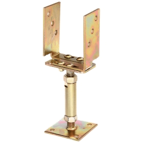 ALBERTS Nosač za grede-u- podesiv pocinčani 71-161x110x5,0mm
