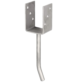 ALBERTS U-nosač za stup 91x100mm niro