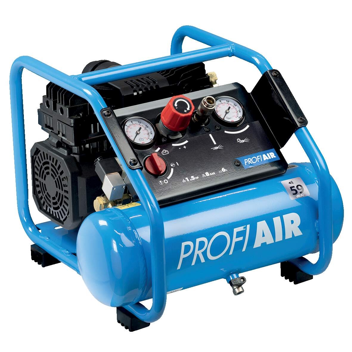 PROFIAIR KOMPRESOR MOBIL 160/8/6 SILENT SILTEK TB6 RC