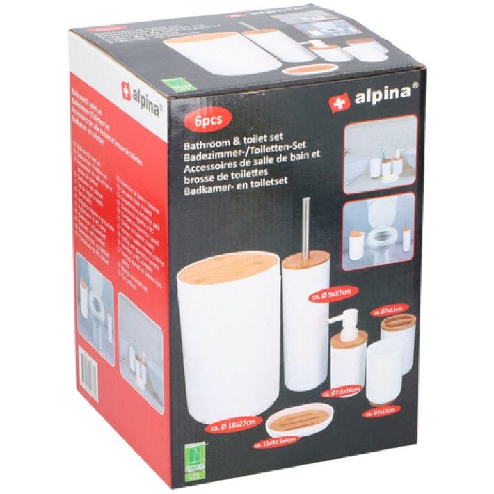 ALPINA SET ZA KUPATILO 6/1