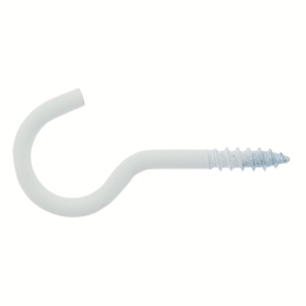 WORKERS BEST KUKE VIJČANE SAVIJENE 40MM 4KOM FI 2,8MM BIJELE