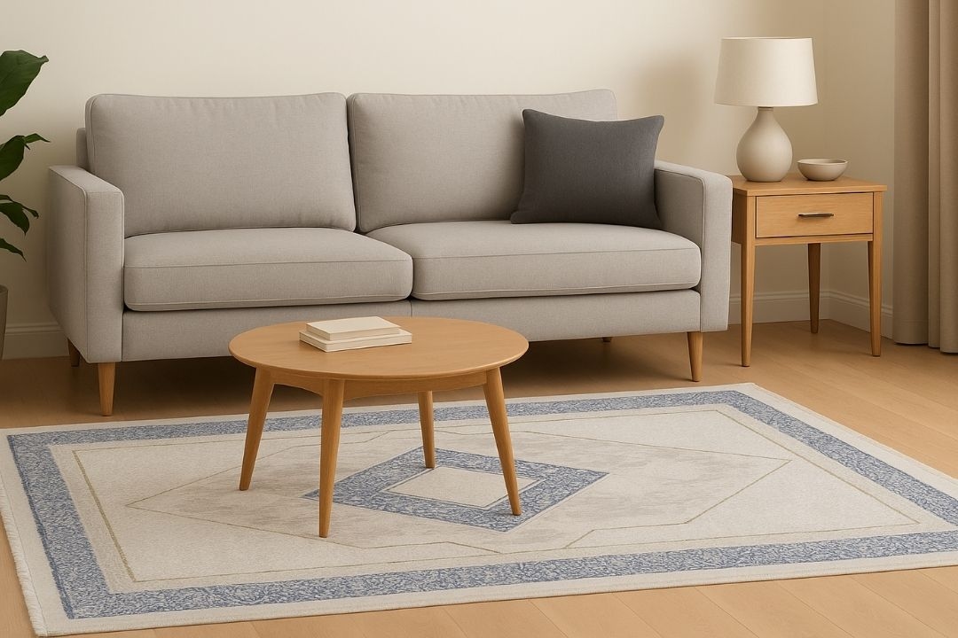 SAFYUN Tepih liparis LP454 cream blue 140x200