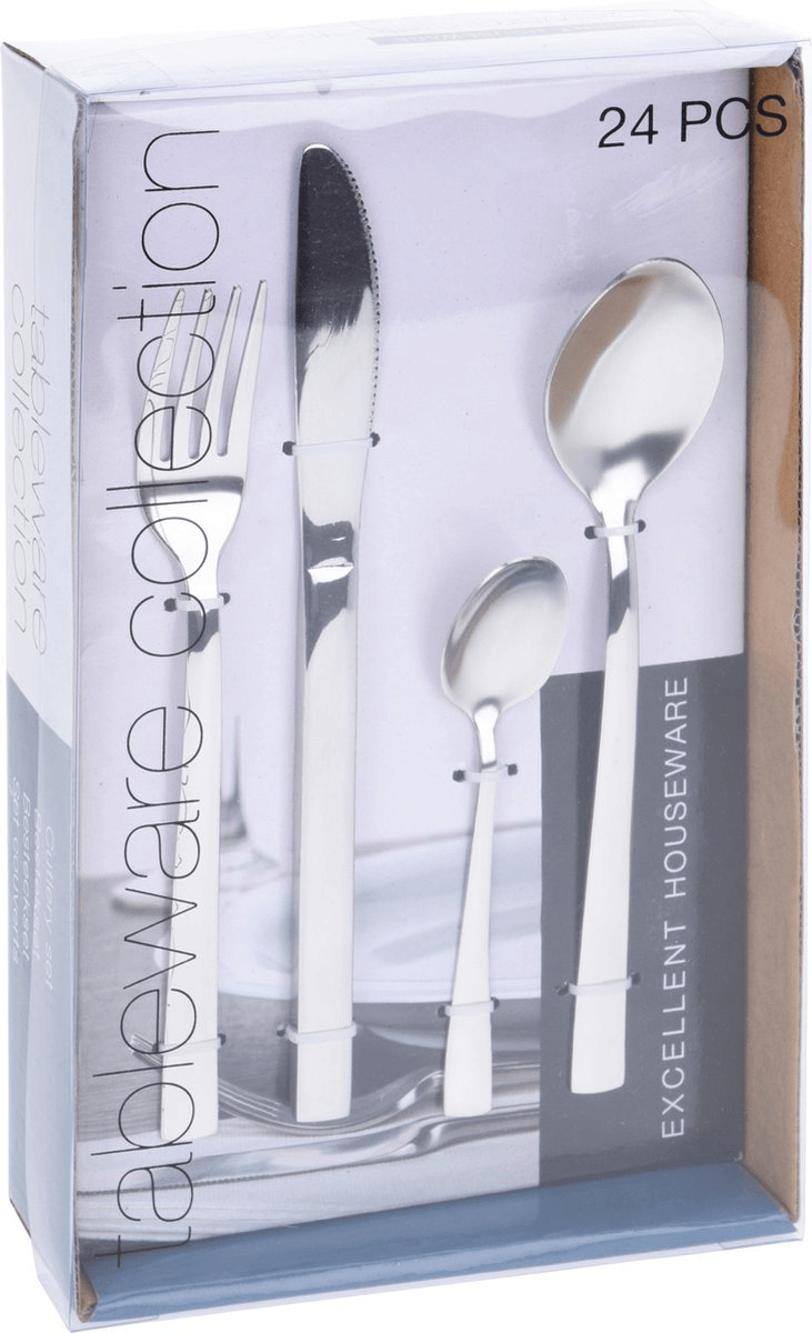 EXCELLENT HOUSEWARE Set pribora za jelo inox 24/1 A12405680