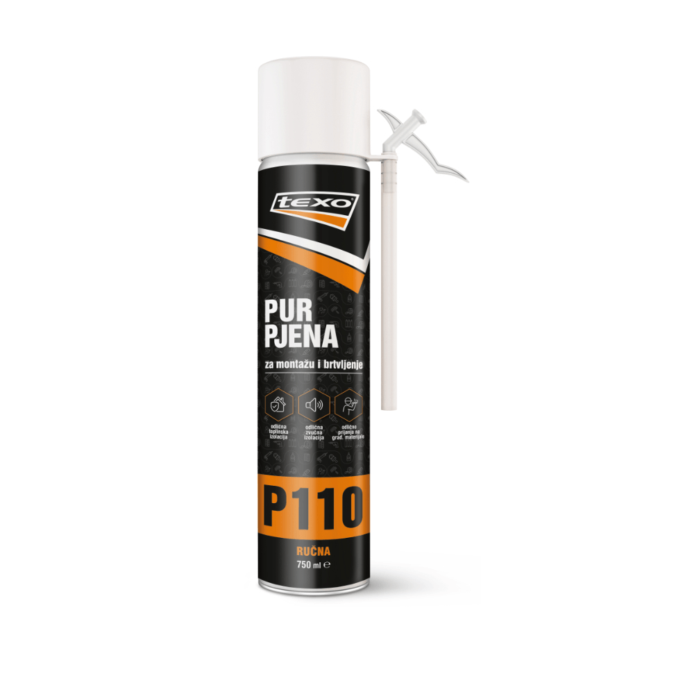 TEXO Pur pjena obična ručna P110 750ml