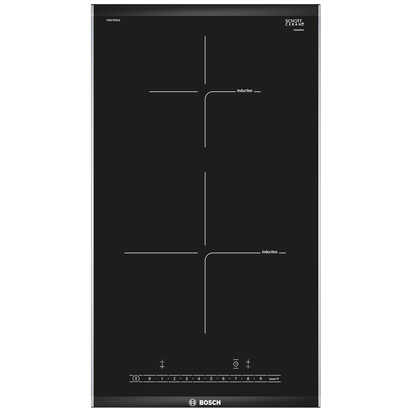 Bosch Ugradbena indukcijska ploča za kuhanje, 30 cm - PIB375FB1E
