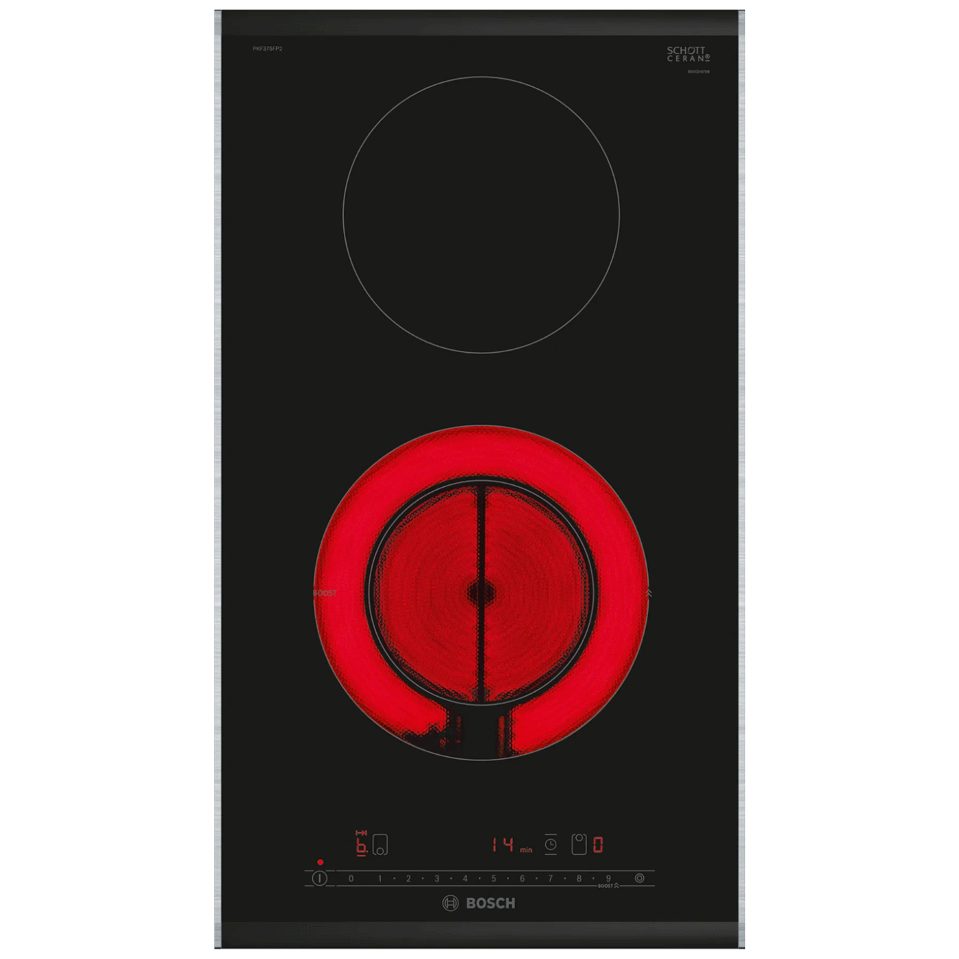 Bosch Ugradbena staklokeramička ploča, domino, 3500W - PKF375FP2E