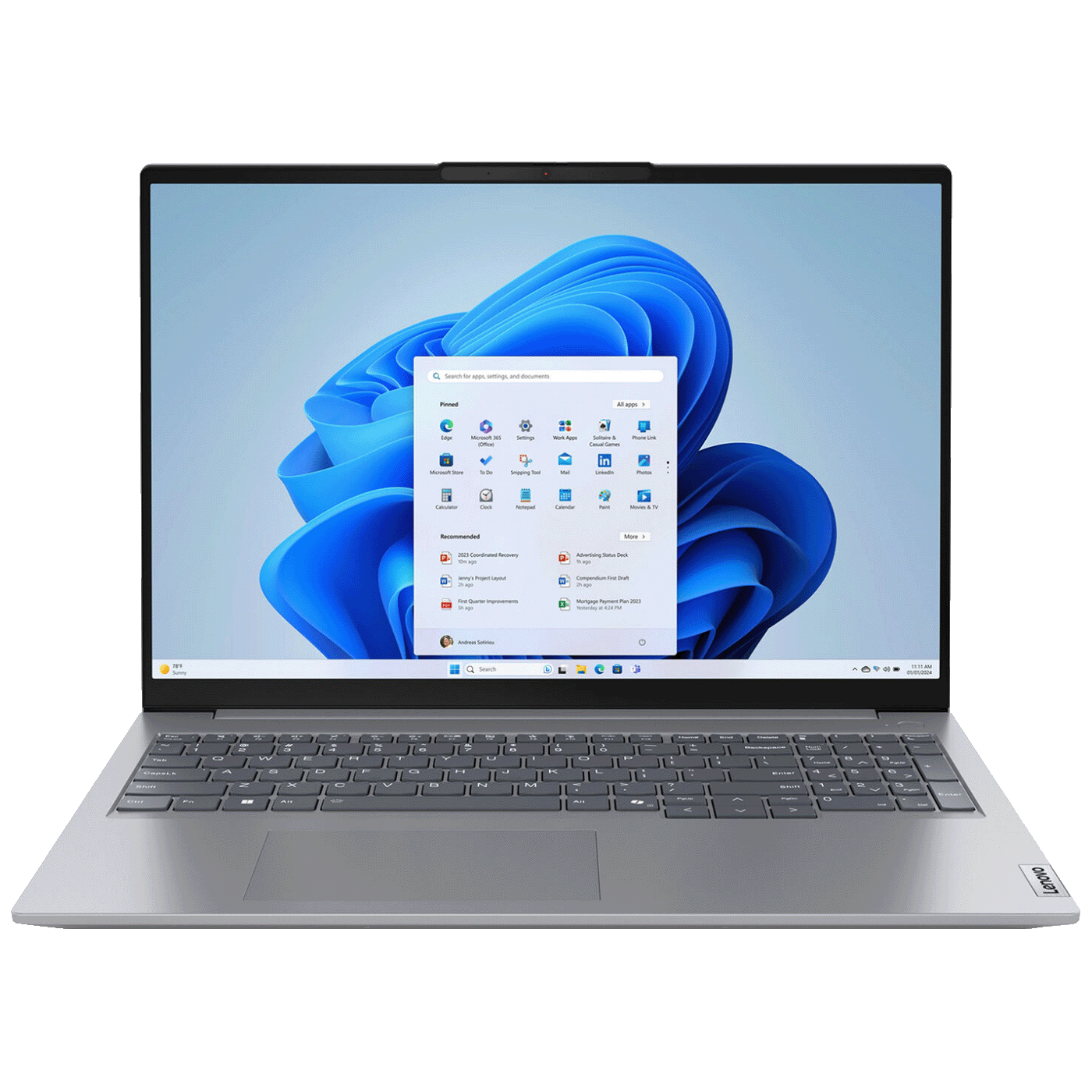 Lenovo Laptop 16", AMD Ryzen 5 7535 3.3GHz, 16GB, 512 1TB - Lenovo TB 16 G7 ARP; 21MW0018SC