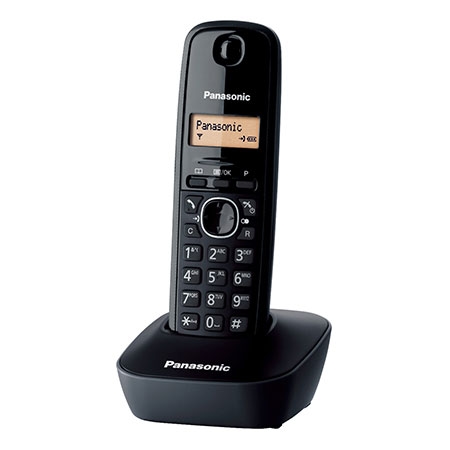 KX-TG1611FXH Panasonic telefon crni DECT CID 