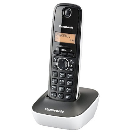 KX-TG1611FXW Panasonic telefon crno / bijeli DECT CID 