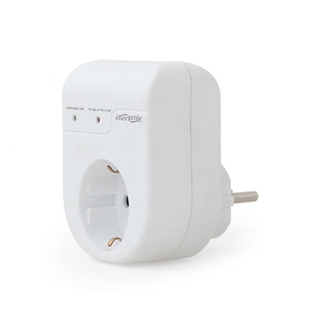 Sigurnosna uticnica GEMBIRD, bijela EG-SPG1-01-W