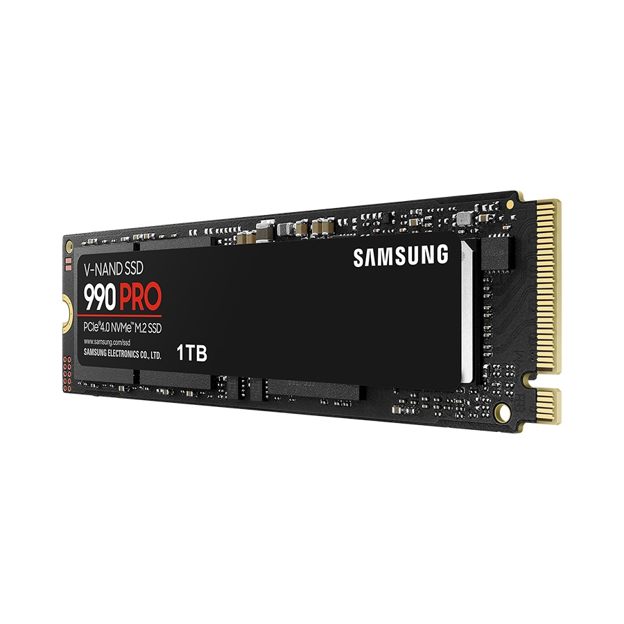 Samsung SSD 990 PRO 1TB NVMe MZ-V9P1T0BW Up to 7,450 / 6,900 MB/s sequential read/write speed