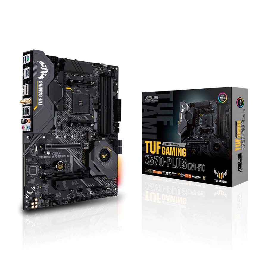MB ASUS TUF GAMING X570-PLUS (WI-FI)AMD X570;AM4;4xDDR4HDMI,DP,RAID;ATX