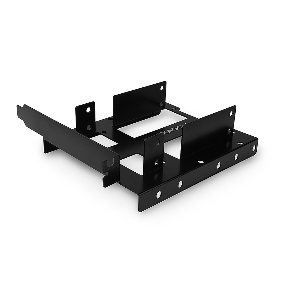 Adapter interni AXAGON RHD-P35 2x2,5" HDD/SSD into PCI position, black 