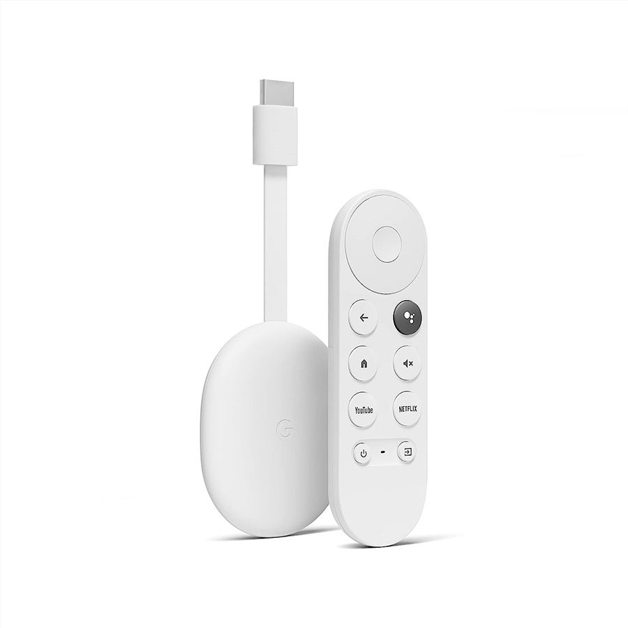 TV Box Google Chromecast HD Snow + adapter + daljinski, GA03131
