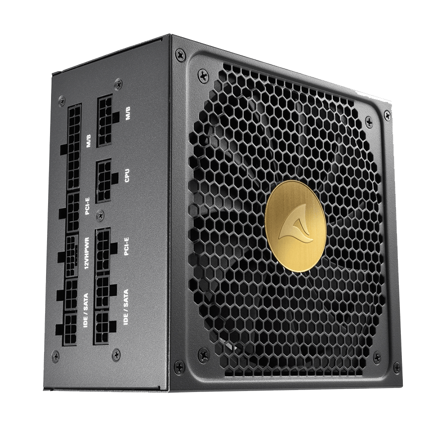 Napojna jedinica SHARKOON gaming modular, REBEL P30 Gold 850W ATX3.0, PCIe Gen5 12VHPWR