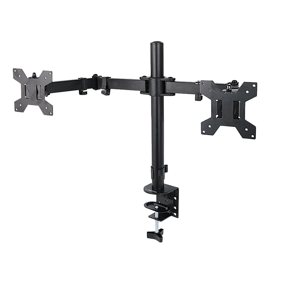 NOSAČ ZA DVA MONITORA ESPERANZA DESK HOLDER, 10"-27" SYLEN, ERW018