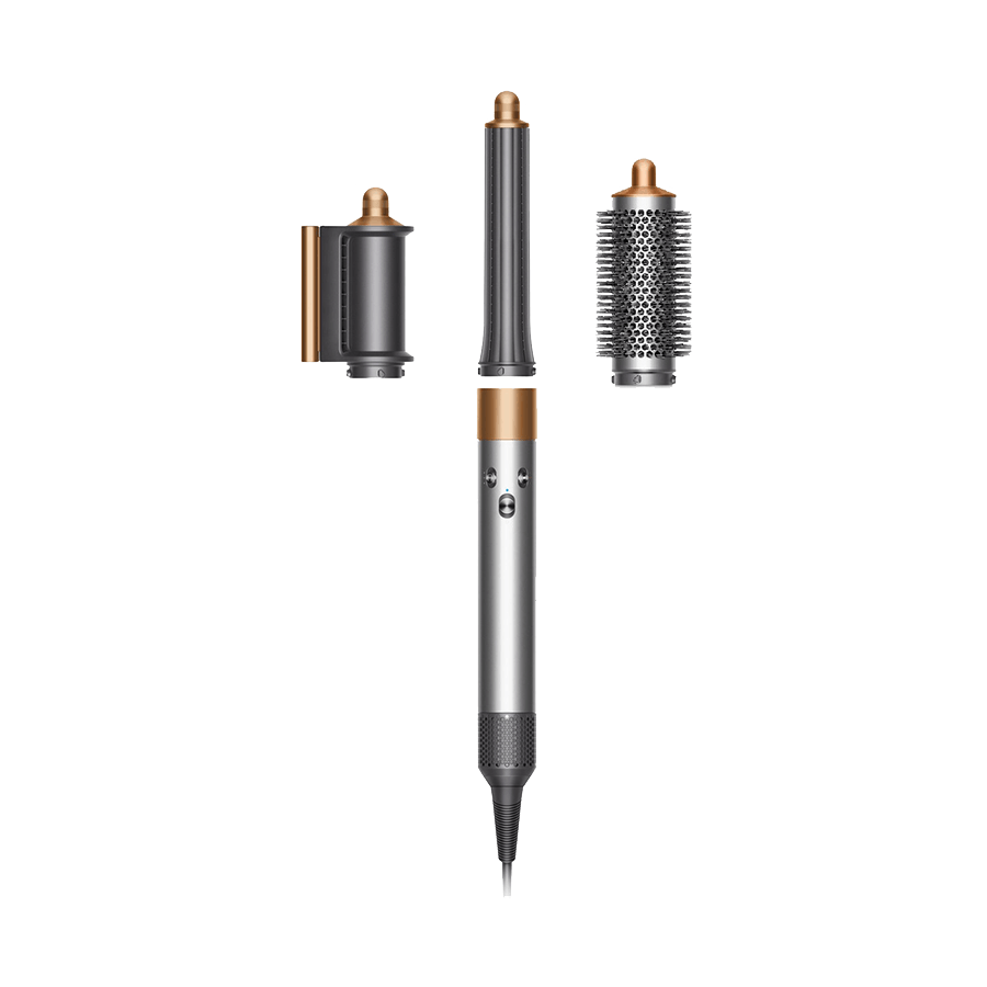 Dyson Airwrap Lite Long Bright Nickel/Bright Copper 533896