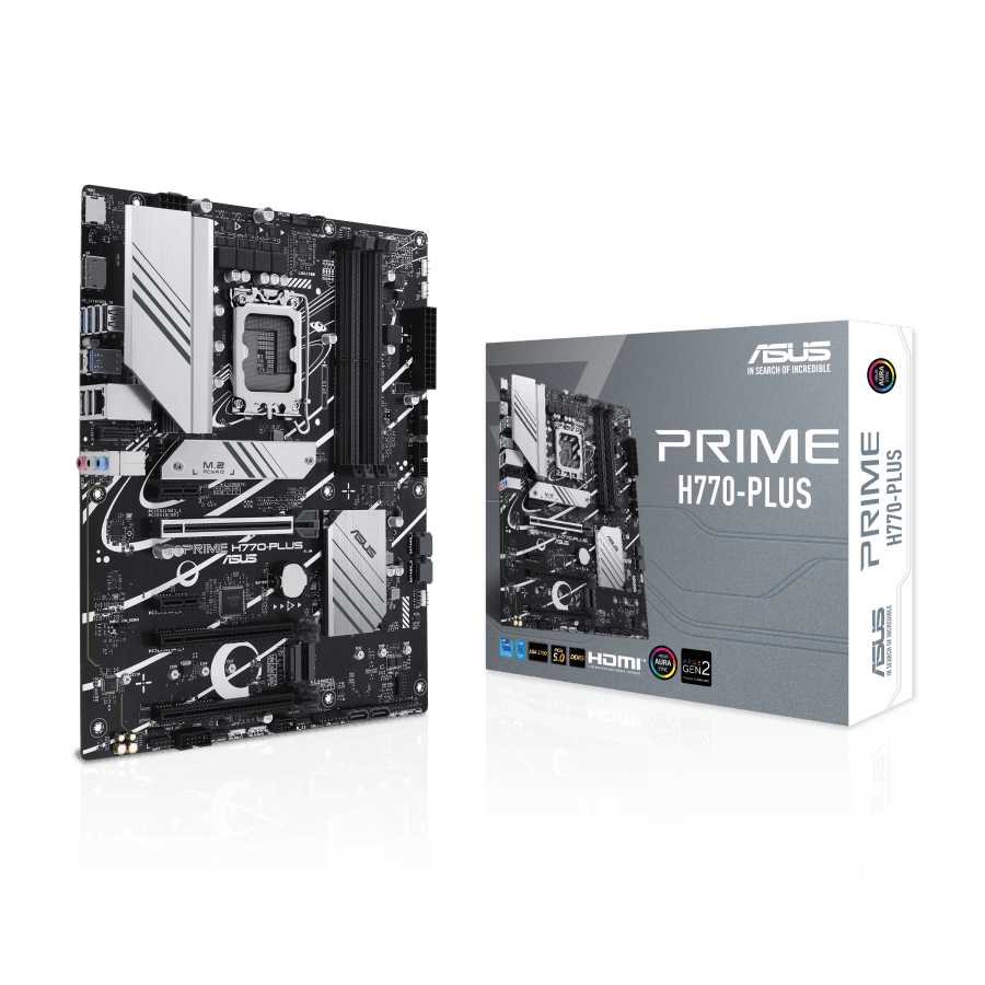 ASUS MB Prime H770-PLUS Intel H770;LGA 1700;4xDDR5 3xM.2, VGA,HDMI,DP;2.5Gb LAN;ATX