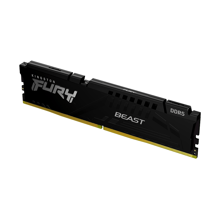 Kingston 16GB 6000MHz DDR5 Fury Beast (1x16GB), CL30, EXPO, XMP, 2RX8, 288-pin 16Gbit KF560C30BBE-16